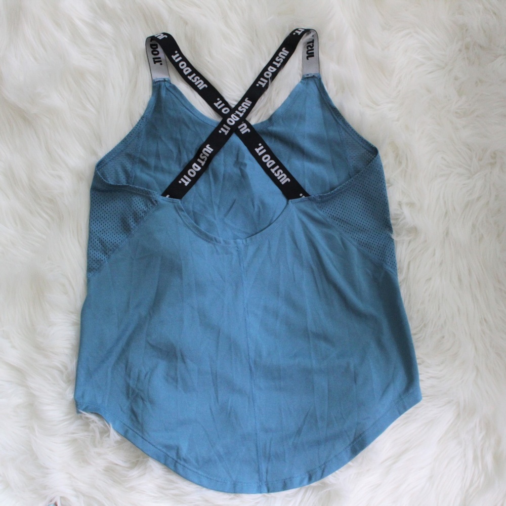 Nike Blue Active Tank Top